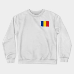 romanian flag Crewneck Sweatshirt